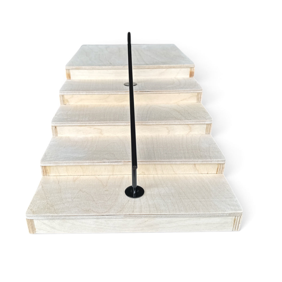 EMA Ramps Fingerboard 5 Step Stair Set with Removable Rail