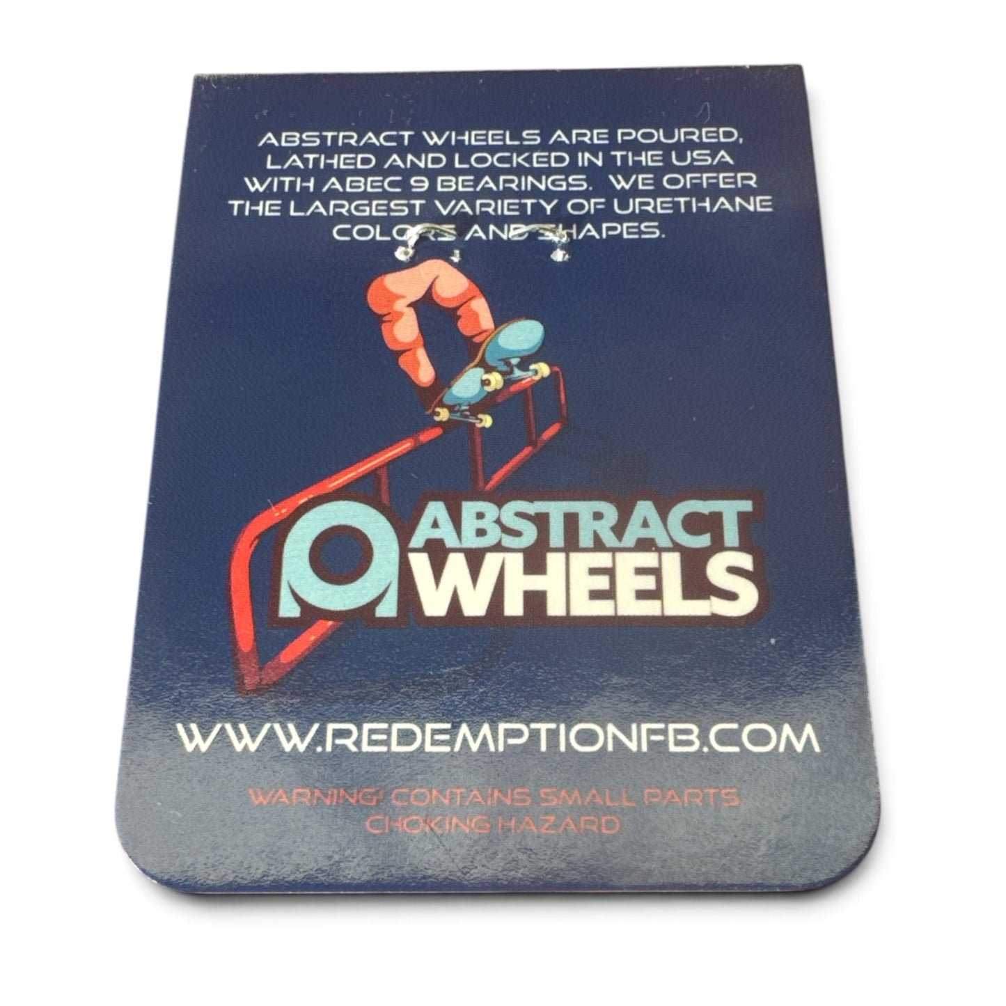 White Abstract (105A) NuStreet Wheels 8x4.75