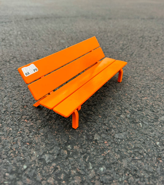 EMA Ramps Fingerboard Steel Park Bench
