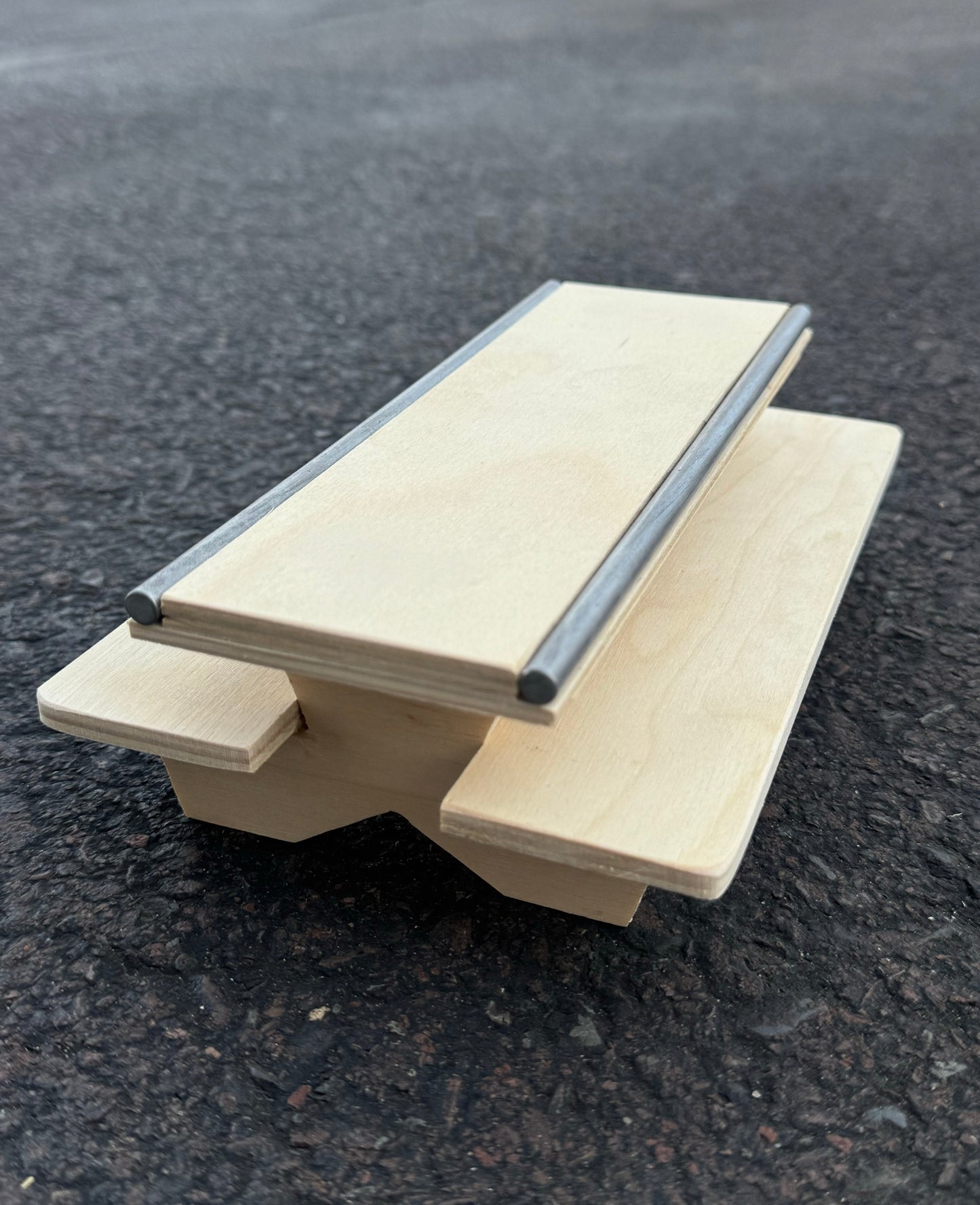 Wooden Fingerboard Picnic Table