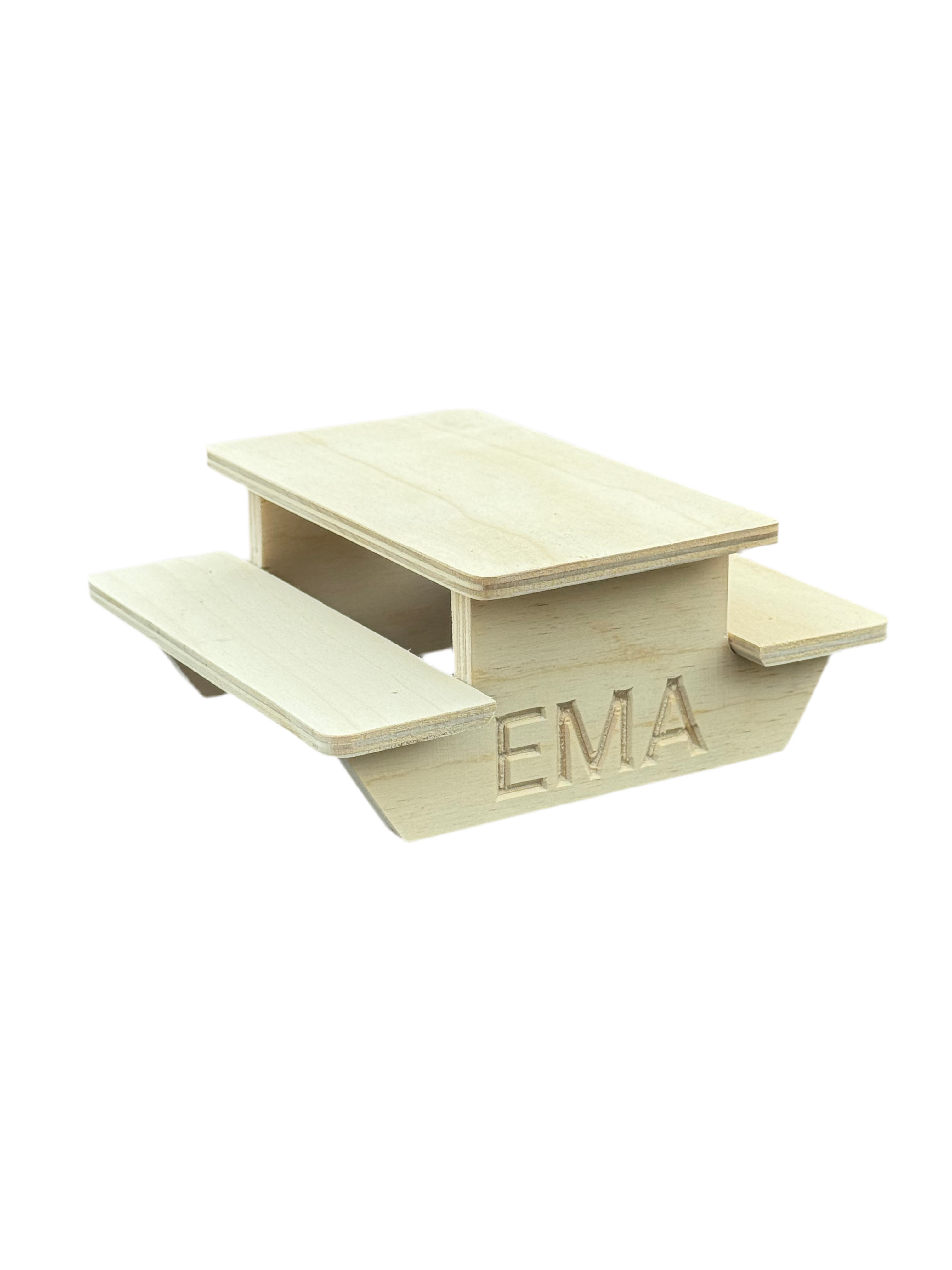 Ema Ramps Small EMA Ramps Mini Picnic Table