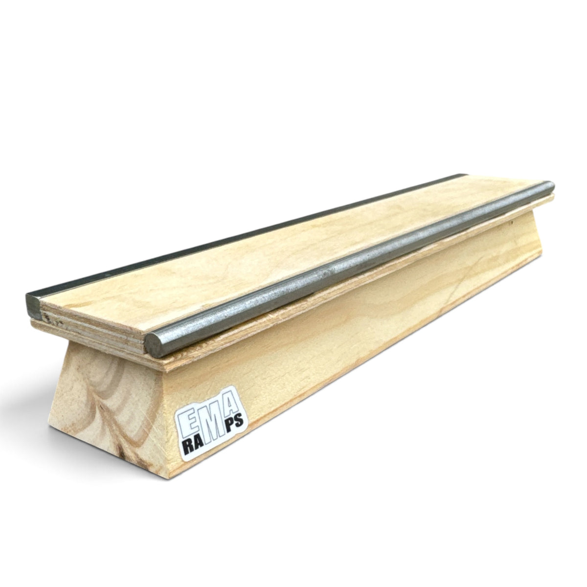EMA Ramps Fingerboard Dual Steel Grind Box