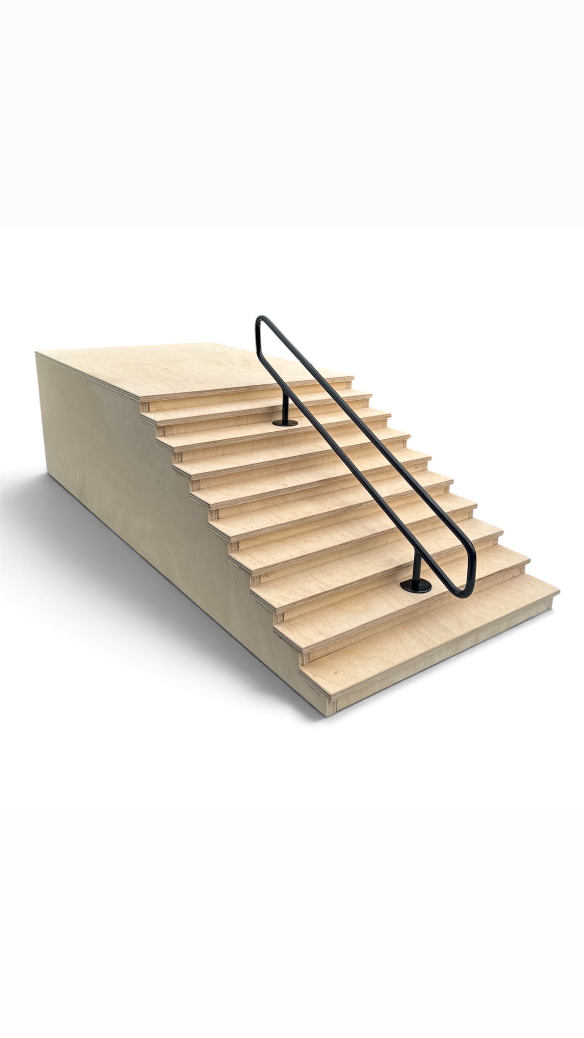 EMA Ramps 10 Step Stair Set with removable rail